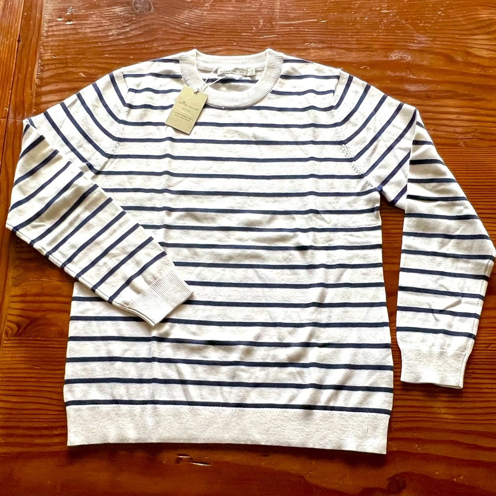 Peter Millar Women’s Striped Cashmere/Silk/Cotton Blend Sweater